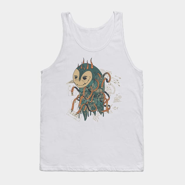 The Doodler Tank Top by againstbound